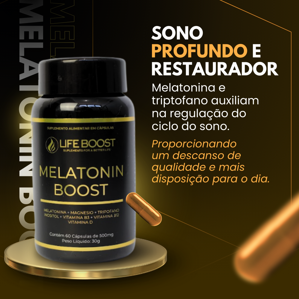 Melatonin Boost - 60 Capsulas