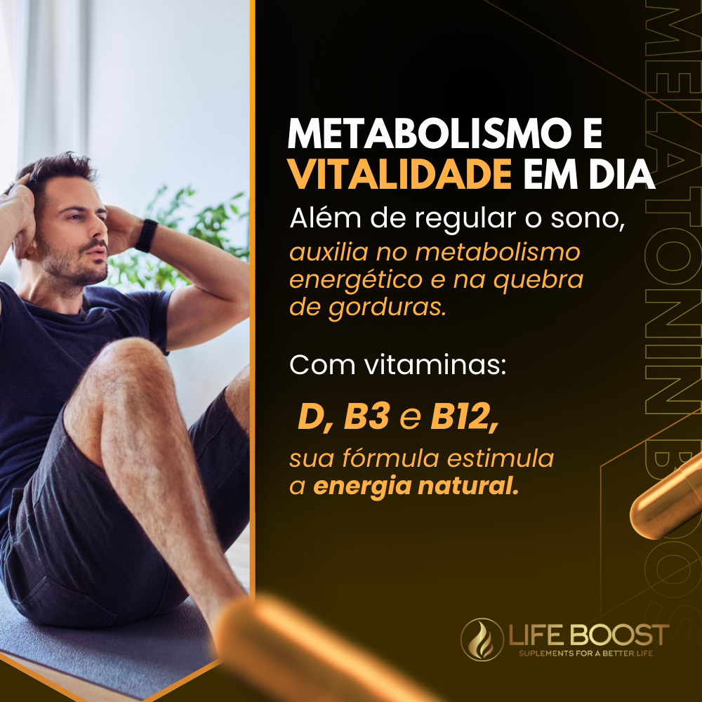 Melatonin Boost - 60 Capsulas