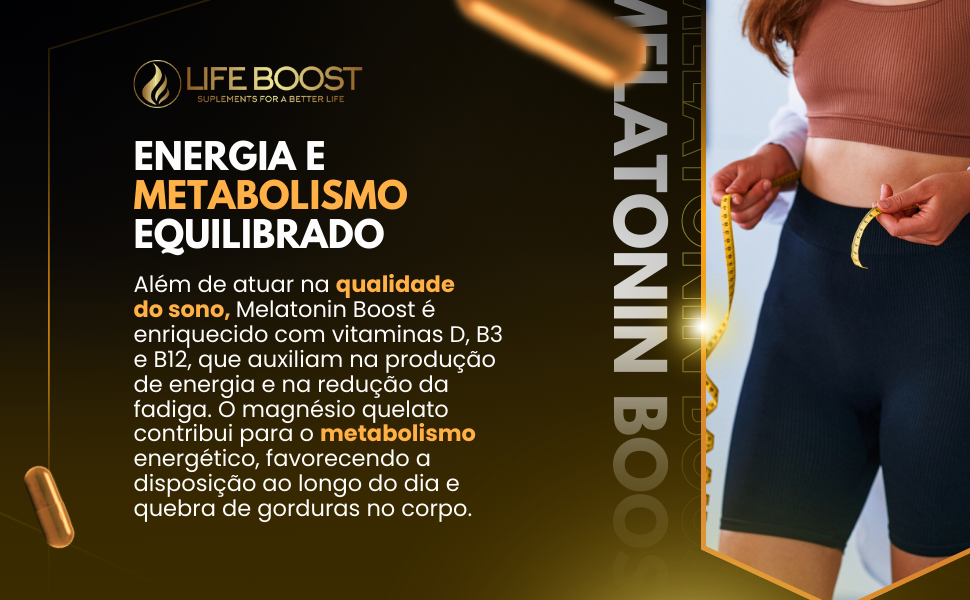 Melatonin Boost - 60 Capsulas