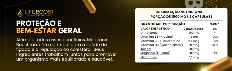 Melatonin Boost - 60 Capsulas