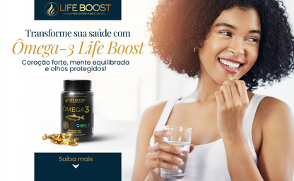 Omega 3 Life Boost -  120 Capsulas