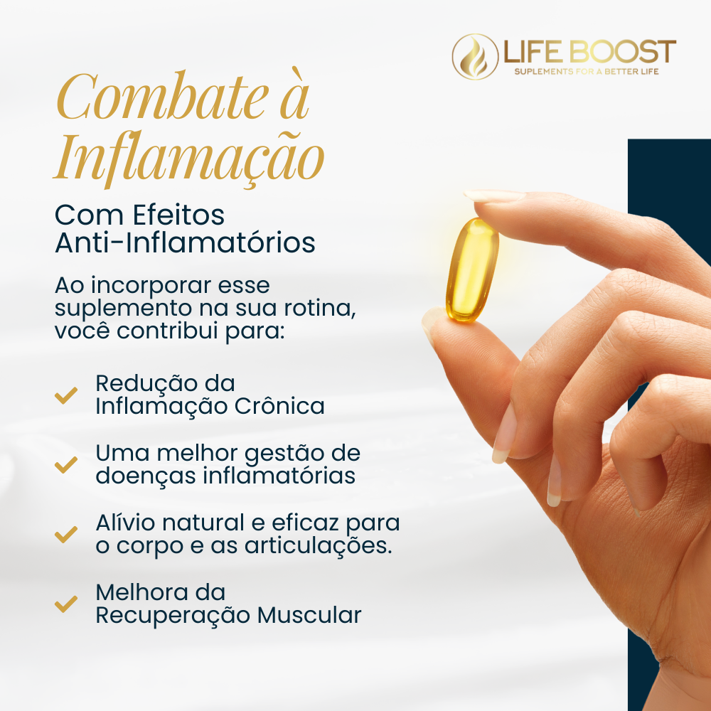 Omega 3 Life Boost -  120 Capsulas