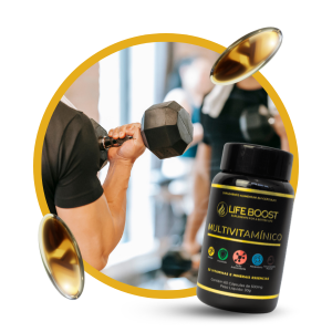Multivitaminico e Minerais Life Boost - 60 Capsulas