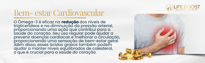 Omega 3 Life Boost -  120 Capsulas