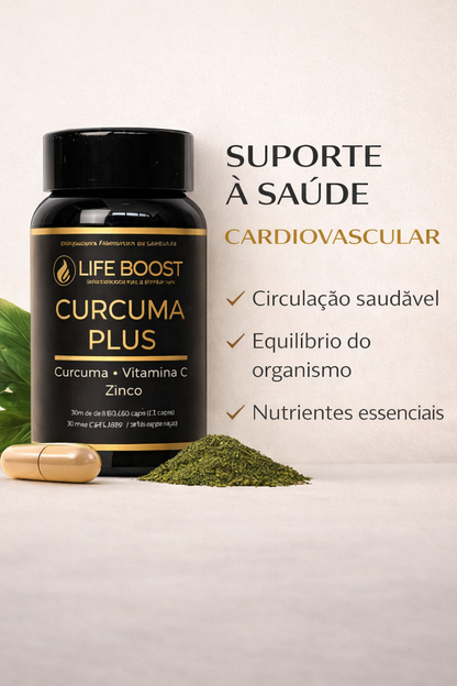 Curcuma Plus Life Boost - 60 Capsulas