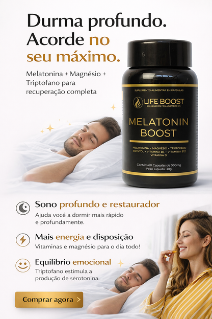 Melatonin Boost - 60 Capsulas