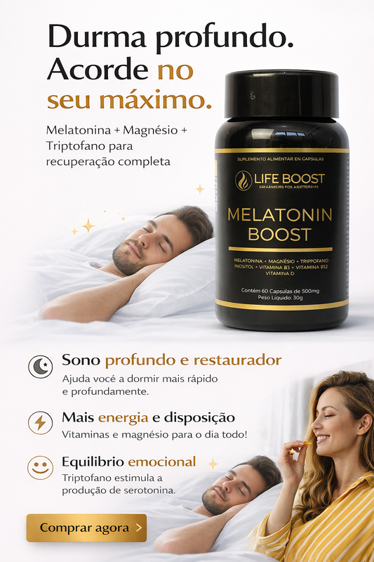 Melatonin Boost - 60 Capsulas