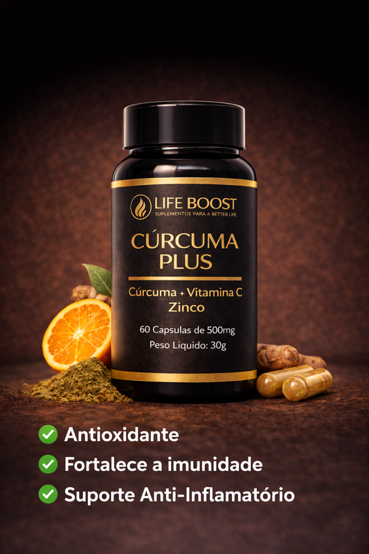 Curcuma Plus Life Boost - 60 Capsulas