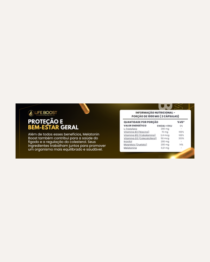 Melatonin Boost - 60 Capsulas