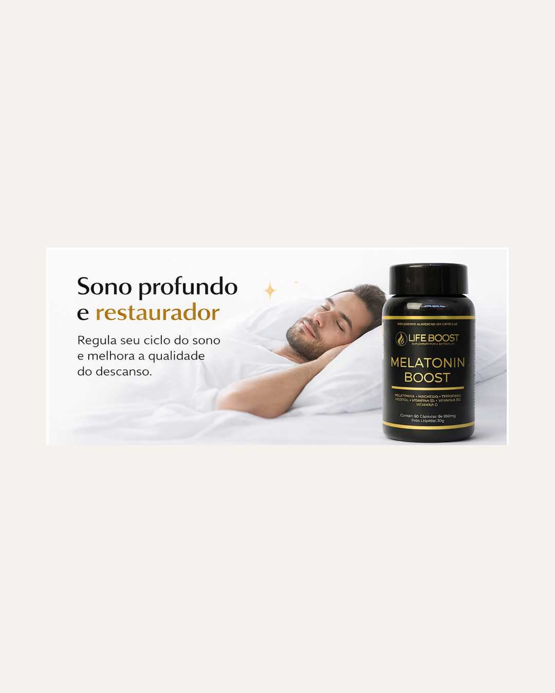 Melatonin Boost - 60 Capsulas